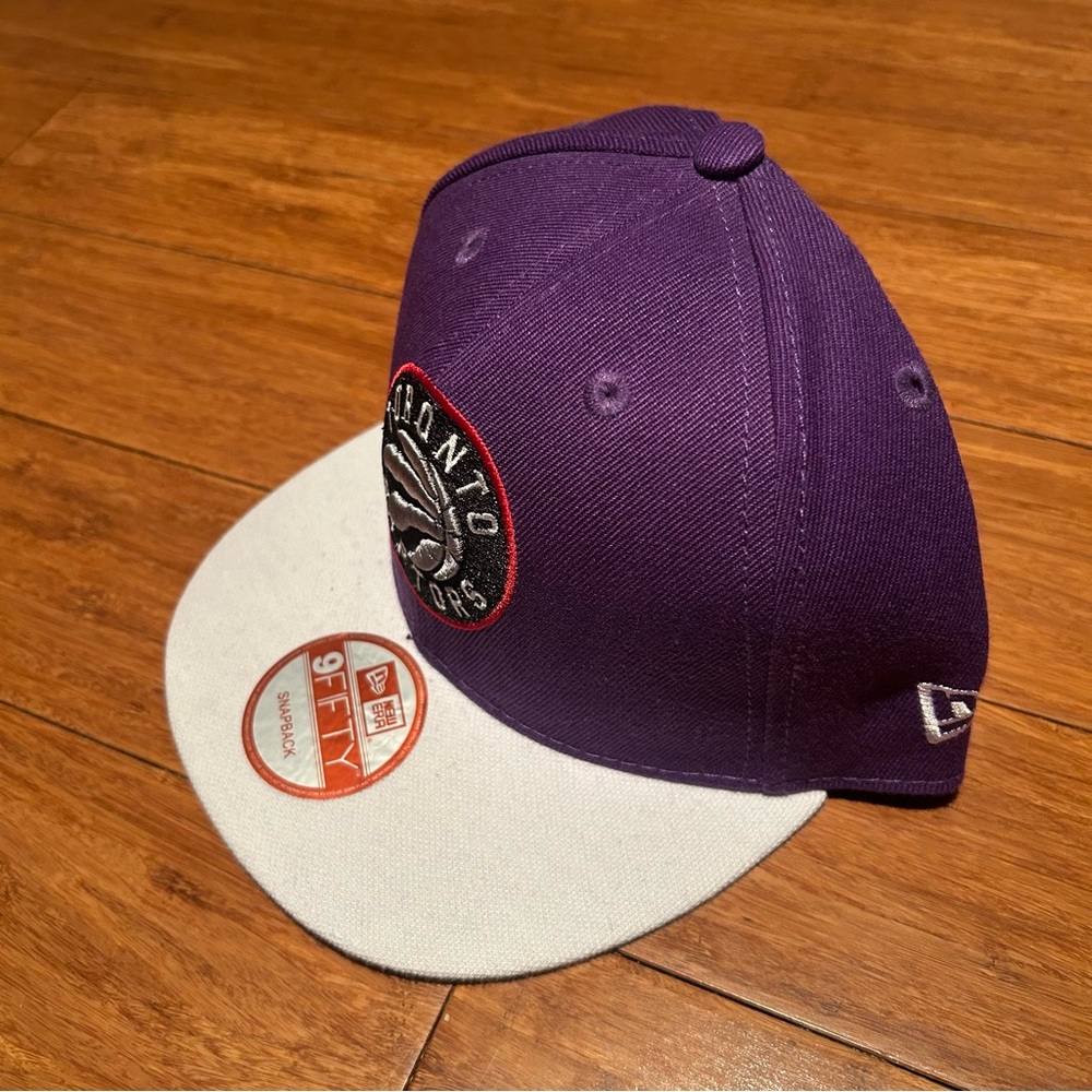 New Era Purple and Gray Toronto Raptors Snapback